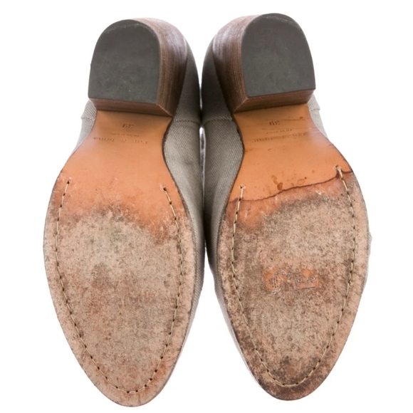 Rag and Bone Canvas Boots - like new. Cute for fall - Picture 5 of 5